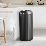 Load image into Gallery viewer, BEAMNOVA Trash Can Commercial Outdoor Indoor Garbage Enclosure with Lid Open Top Inside Cabinet Stainless Steel Industrial Waste Container