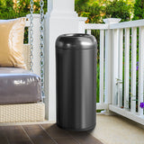 Load image into Gallery viewer, BEAMNOVA Trash Can Commercial Outdoor Indoor Garbage Enclosure with Lid Open Top Inside Cabinet Stainless Steel Industrial Waste Container