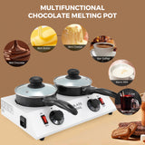 Load image into Gallery viewer, BEAMNOVA Commercial Chocolate Tempering Machine Candy Melt Melting Chocolate Chips Double Boiler for Butter, Cheese, Cream, Candy, Milk, Coffee