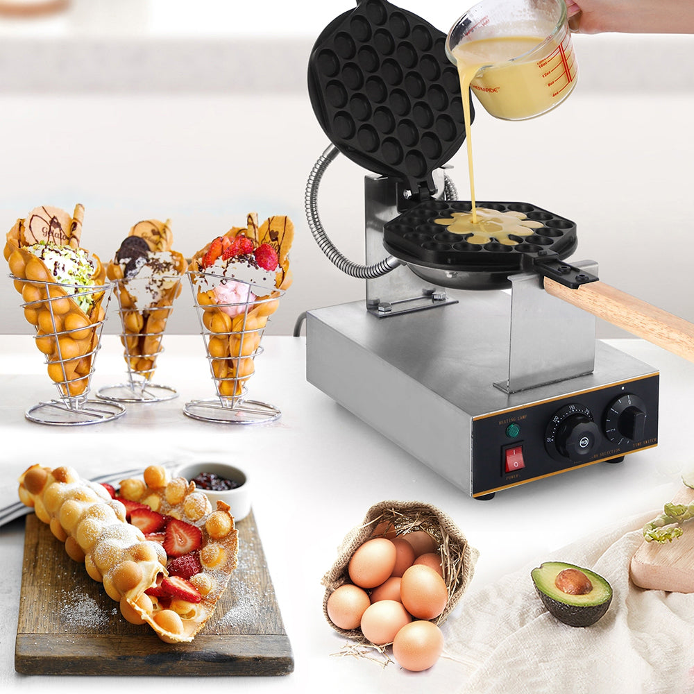 Bubble Waffle Maker with Cone Rack – Bella Housewares